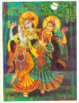 Radha Krishna 39 Hindu Oil Paintings